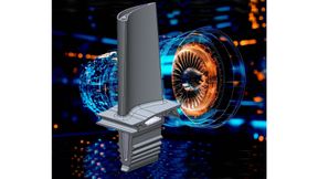 Digital Twin einer Turbinenlade.  (Bild: CoreTechnologie GmbH )