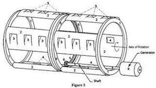 Neues Windenergiekonzept eignet sich für den Einsatz in Städten. Grafik: Shridhar Condoor (Archiv: Vogel Business Media)