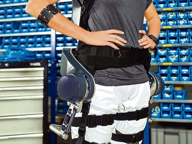 Laut aktuellen Studien steigt die Nachfrage nach Exoskeletten weltweit an: So rechnet das unabhängige Institut BIS Research für das Jahr 2026 bereits mit einem Marktvolumen von 4,65 Mrd. US-Dollar. (Erik Kueger)