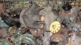 Wasserpumpen, beispielsweise für Nutzfahrzeuge, lassen sich wieder aufbereiten.  (Dominsky/Vogel Communications Group)
