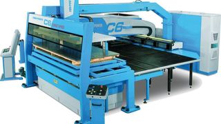 Auch als Euroblech-Exponat zu sehen: die Finn-Power C6 Compact Express. Bilder: Prima Industrie/Finn-Power (Archiv: Vogel Business Media)