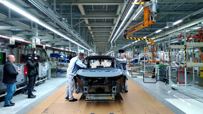 Volkswagen hat mit der Serienproduktion des ID 3 im Werk in Zwickau/Mosel begonnen. (Thomas Günnel/Automobil Industrie)