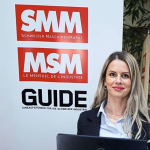 Führte gekonnt durch den ersten digitalen SMM Kongress: Abetare Cakiqi, Head of Sales & Marketing der Vogel Communications Group AG.