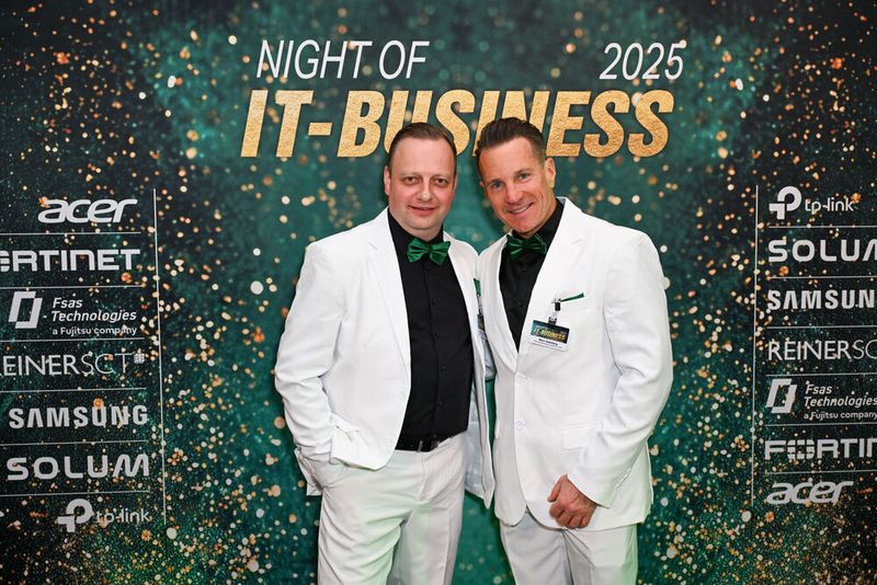 Auch ohne Ralf schauen Alexander Witalinski und Marc Adelberg (GSD) sehr charmant aus. (Bild: Hannes Magerstädt)