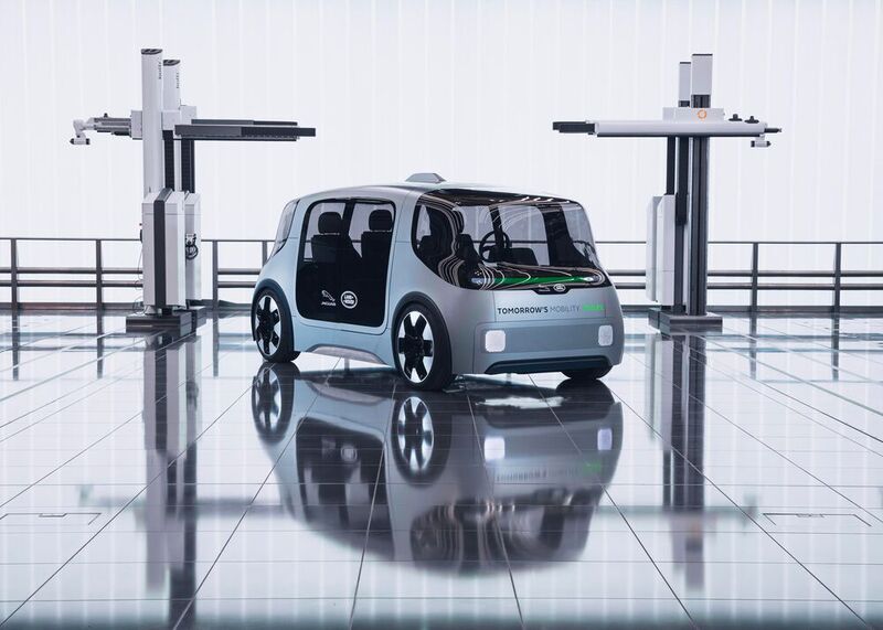Vector heißt eine autonome und elektrische Zukunftsvision von Jaguar Land Rover. (Bild: Jaguar Land Rover)