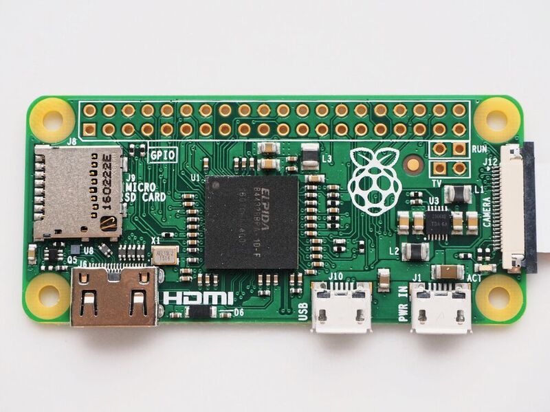 Raspberry Pi Zero: Der minimalistische Single-Board-Computer bildet die Rechner-Grundlage für die Nemo-Pi-Überwachungsstation. (Raspberry Pi Foundation)