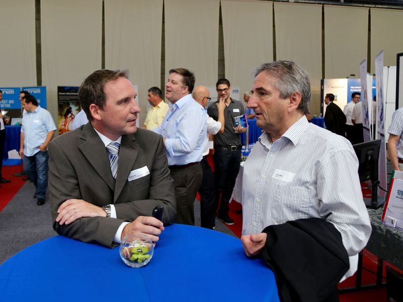 Impressionen aus dem Ostschweizer Technologiesymposium in St. Gallen 26. August 2016 (VBM / Sergio Caré)