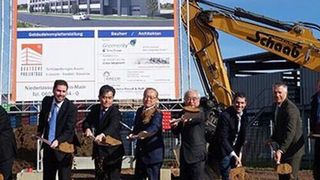 The groundbreaking ceremony of the Greenerity factory in Bavaria, Germany.  (Toray )