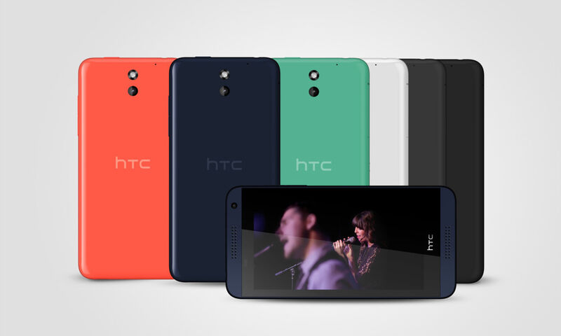 Das Desire 610 ist ein Entertainment-Talent und stellt Inhalte auf einem 4,7-Zoll-Display dar. (Bild: HTC)
