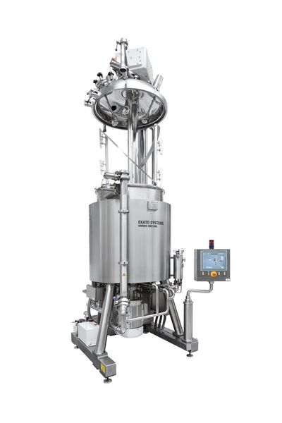 Vacuum mixer Unimix for high-viscosity products (Picture: Ekato)