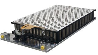 Batteriezellen-Verbindungsplattform Infinicell: Weniger Kurzschlüsse bei der Modulmontage
und beim Schweißen.  (Bild: Mersen)