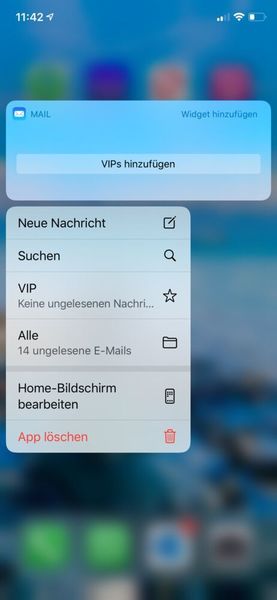 Das Löschen der Mail-App ist der sicherste Weg, um die Sicherheitslücken zu umgehen. (Joos)