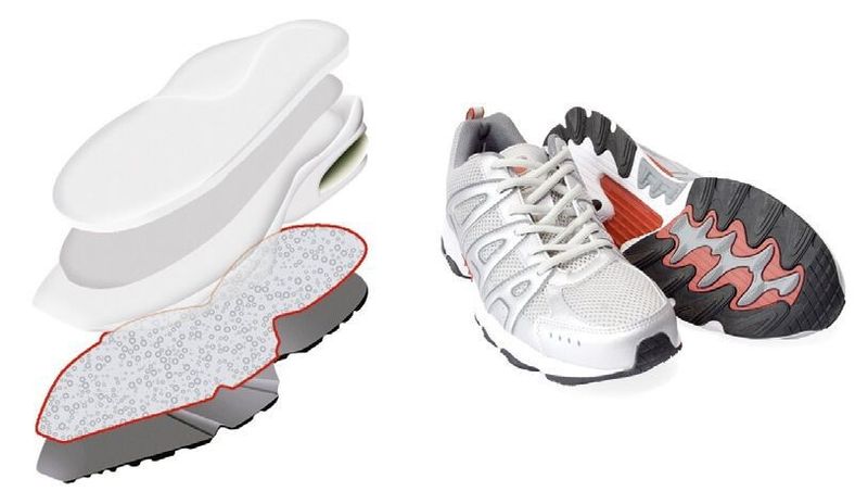 In Sportschuhen kommen zahlreiche unterschiedliche Klebstoffe zum Einsatz, um den besonderen Anforderungen standzuhalten. (Bild: Henkel)
