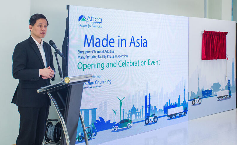 Afton Chemical Corporation – Singapore Chemical Additive Manufacturing Facility Phase II Expansion. (Business Wire)