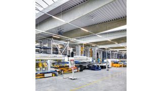 Bis zu 700 Fahraufträge pro Tag werden derzeit von dem Lagersystem bewältigt. (Trafö ( Fotoatelier Bernhard e.K.))