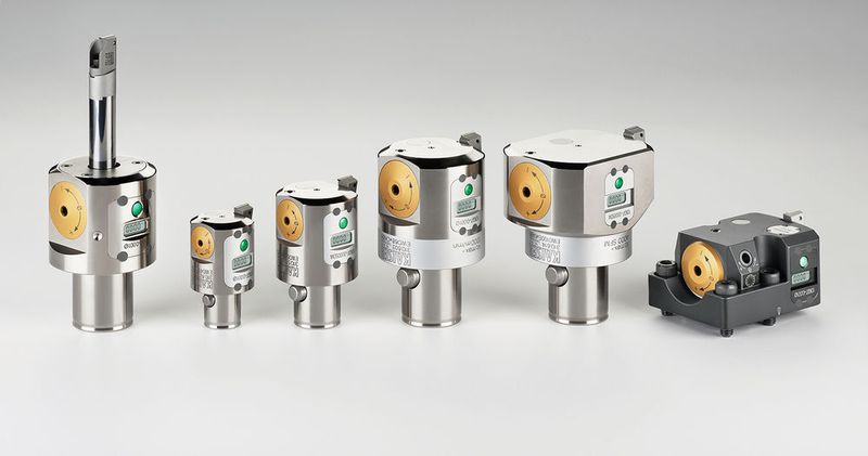 Die digitalen Ausdrehwerkzeuge von Big Kaiser – die digitale Anzeige wurde ebenfalls im hauseigenen Elektronik-Labor entwickelt und hergestellt. (Big Kaiser)