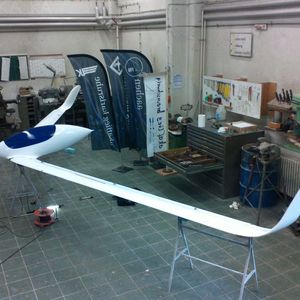 Hier nun der fertige Flieger