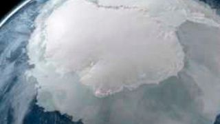 Das antarktische Meereis bedeckt eine Fläche von der Grösse Nordamerikas. (Ausschnitt) (NASA)
