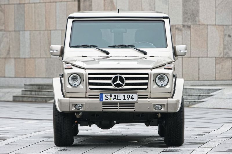 Mercedes G-Guard, ein Sonderschutzfahrzeug der Baureihe 463. Foto aus dem Jahr 2008. (Bild: © Daimler AG)