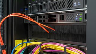 The Mink Rack-Brush was installed, among other things, in a Stengel server rack. (Source: Mink Brushes)