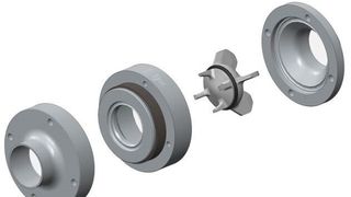 Aufbau des federlosen Rückschlagventils (Bild: Ygros)