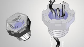 Druckausgleichselement von Jacob: außen widerstandsfähiges Polyamid 6, innen eine hydrophobe und oleophobe PES-Membran. Das lässt keine Feuchtigkeit eindringen. (Archiv: Vogel Business Media)