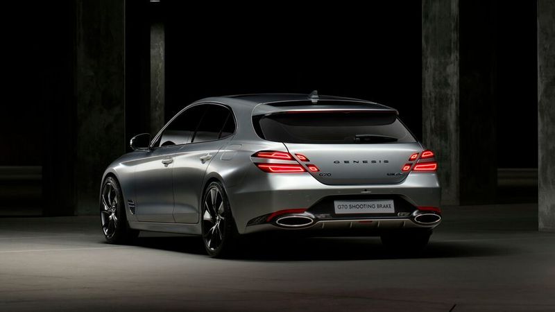 Um gegen die etablierten Konkurrenten aus Deutschland anzutreten, braucht es einen Kombi. (Bild: Genesis)