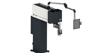 Auf der Tube präsentiert Coherent sein industrieerprobtes Profilschweißsystem (PWS), eine schlüsselfertige Lösung für das Laserschweißen von Rohren und Profilen mit integrierter Prozess-Sensorik zur Schweißspalterkennung und intelligenter Nahtverfolgung.  (Coherent)