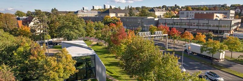 Von der TU Dresden (hier der Campus) ist u.a. das CIMTT Zentrum für Produktionstechnik und Organisation am Projekt beteiligt.