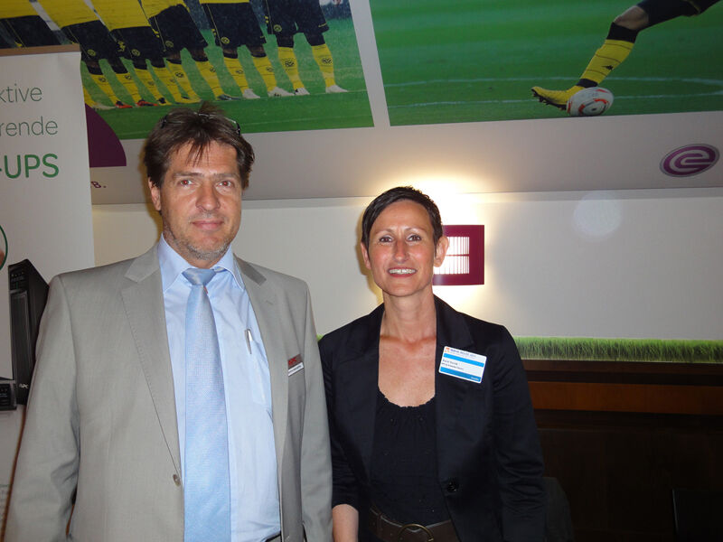 Manfred Kemmerling und Karin Hernik, APC by Schneider (Archiv: Vogel Business Media)