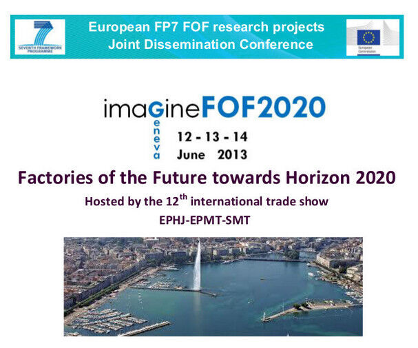 C'est dans le cadre du salon EPHJ-EPMT-SMT que se déroulera «Factory of the Future towards Horizon 2020». (Image: InnoLAB)