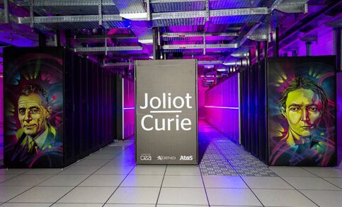 Der „Joliot/Curie“-Supercomputer gehört zu den Systemen, die in die Arbeit des noch zu bauenden Exascale-Rechners „Alice Recoque“ eingebunden werden. (Bild:  CEA)