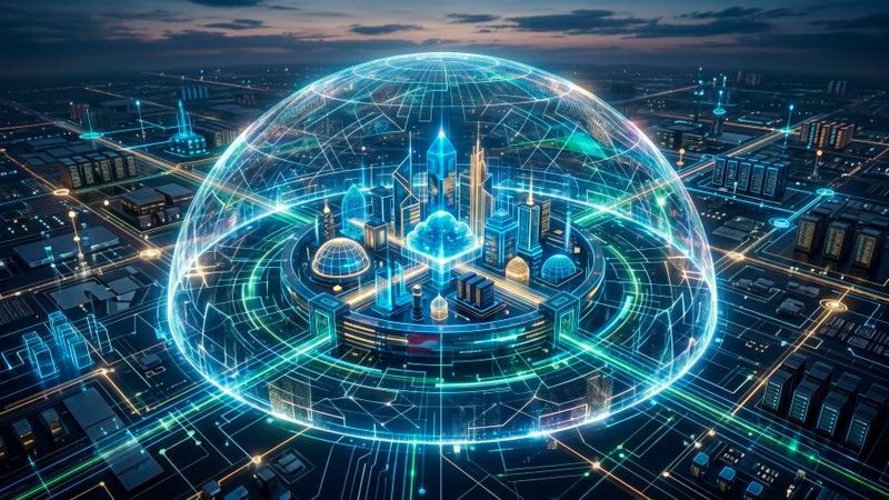 Digitale Souveränität ist eine Architekturentscheidung, so dass sich technologische Abhängigkeiten erkennen, Cloud-Portabilität herbeiführen und auch KI-Governance umsetzen lassen.(Bild: ©  Ahmed - stock.adobe.com / KI-generiert)