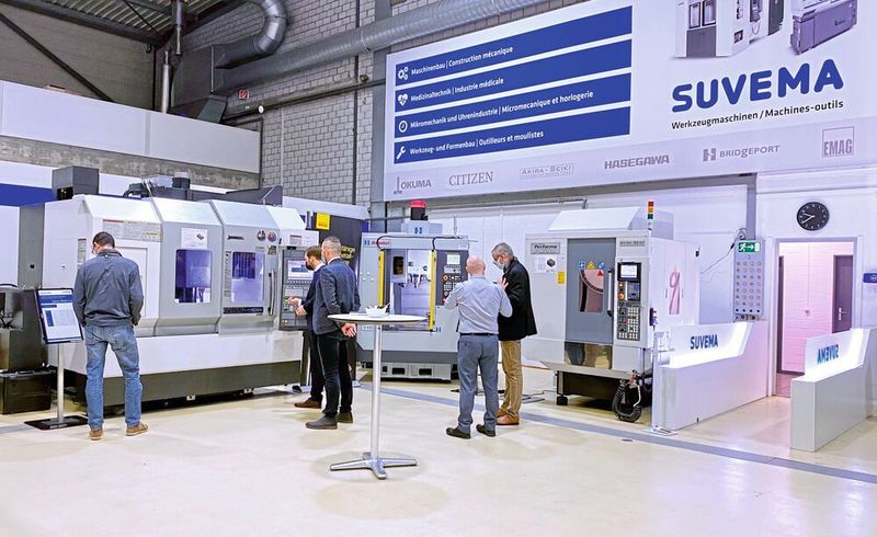 Die Suvema Hausmesse fand diesmal aufgrund der Covid-19-Pandemie im viel kleinerem Rahmen statt, nur angemeldete Besucher konnten zu festgelegten Zeiten empfangen werden. (Anne Richter, SMM)