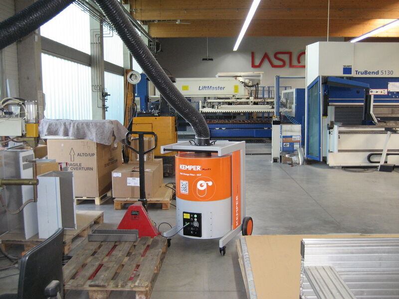 Der Maxi Fil im Einsatz bei der Laslo GmbH in Sternenfels. (Bild: Laslo)