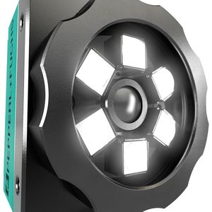 VOS2000, der kompakte Vision Sensor beherrscht neben der Codelesung auch eine breite Palette komplexer Aufgaben im Bereich der 2D Bildverarbeitung.(Bild:  Pepperl+Fuchs)