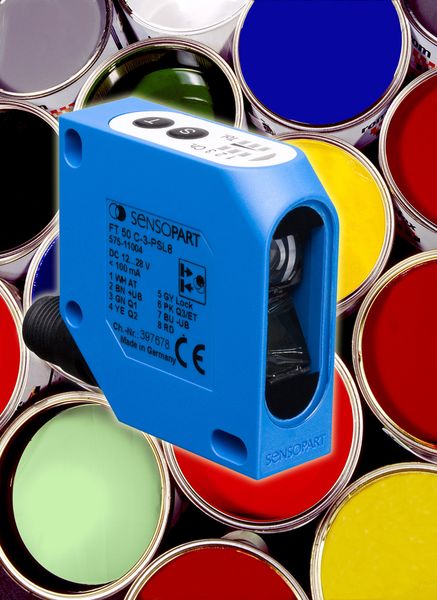 Der Farbsensor FT50 C hat jetzt eine IO-Link-Schnittstelle, um Farbwerte zu übertragen sowie zum Lesen, Verändern und Speichern der Sensor-Parameter. (Archiv: Vogel Business Media)