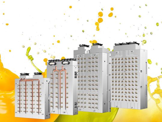 Multi cavity system range of products. Equipped with the new Vf nozzle series from Oerlikon HRS Flow, it allows for very short cycle times of 2.2 to 3.5 seconds. Multi cavity system range of products. Equipped with the new Vf nozzle series from Oerlikon HRS Flow, it allows for very short cycle times of 2.2 to 3.5 seconds.