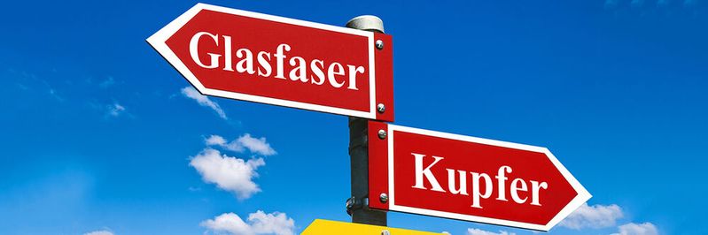 Die Entscheidung für Glasfaserleitungen und gegen Kupferkabel hat nicht nur enorme Geschwindigkeitsvorteile, sondern bringt auch in Sachen Öko-Bilanz enorme Pluspunkte.(Bild:  © L.Klauser - stock.adobe.com)