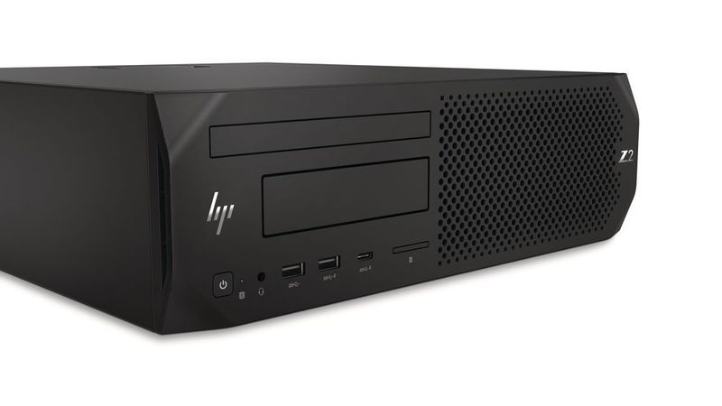 In der HP Z2 Small Form Factor G4 Workstation bekommt der Hersteller auch noch ein optisches Laufwerk unter. (HP)