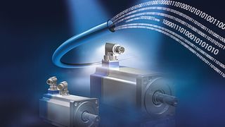 Bild 1: Hiperface DSL ist die erste rein digitale Motor-Feedback-Schnittstelle. (Bild: Sick)