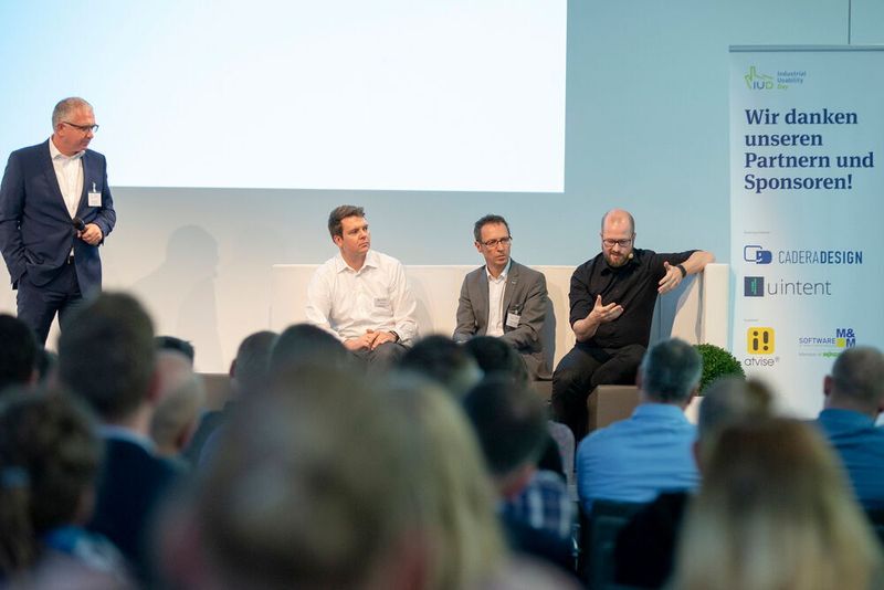 Wie man Industrial Usability richtig angeht, darüber diskutieren und informierten sich die rund 200 Teilnehmer des Industrial Usability Day 2019 in Würzburg. (VCG/Untch)