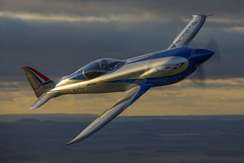 Nach Angaben von Rolls-Royce erreichte die Spirit of Innovation eine Höchstgeschwindigkeit von 623 km/h. (Rolls Royce)
