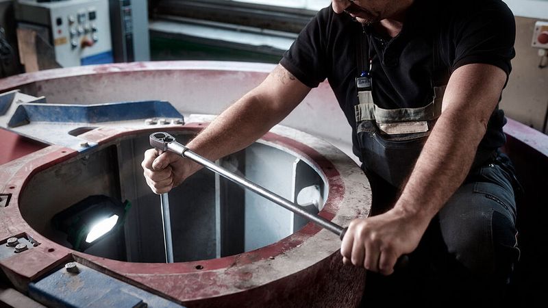 Das Gehäuse ist nach IP64 staubdicht und spritzwassergeschützt. (Bild: Stahlwille)