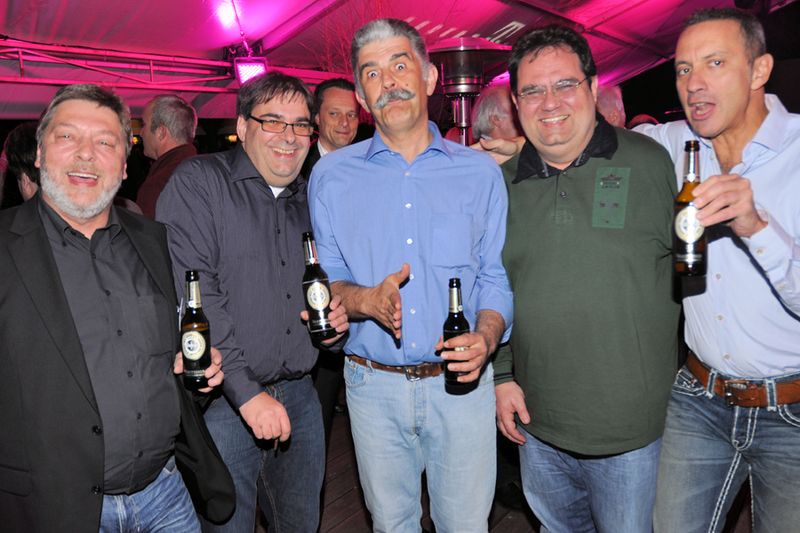 Matthias Jablonski, Also Actebis, Bruno Pirro, BPEDV u. Netzwerktechnik, Jürgen Rosskopf, HP, Michael Schickram, Schickram & Feller, und Gustavo Möller-Hergt, Also Actebis (Archiv: Vogel Business Media)