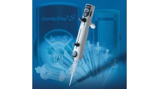 Der neue manuelle Mehrfachdispenser HandyStep S macht das Serienpipettieren noch einfacher.  (Bild: Brand)