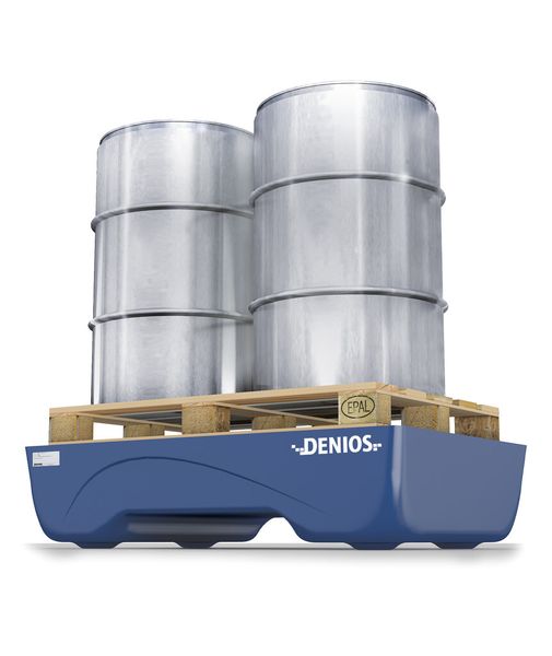 Die Auffangwanne Ultrasafe ist die erste der Welt, die aus einem Blech tiefgezogen ist. (Bild: Denios)