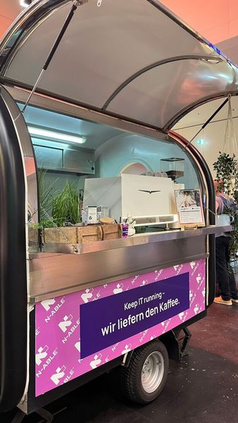 Keep IT mit Kaffeespezialitäten für alle Besucher (Bild: Vogel IT-Medien GmbH)