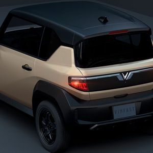 Der kastige Elektrozwerg ist nur knapp über 3,10 Meter lang.(Bild:  Vinfast)