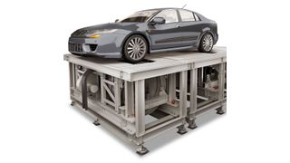 Auf einem speziellen Prüfstand für Allrad-Fahrzeuge lassen sich Höhenlagen über 5000 m simulieren. Die Anlage ist für Temperaturen zwischen -40 bis 60 °C ausgelegt. (Horiba)